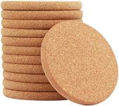 Cork Round Edge Coasters -12 Packs 