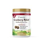 NaturVet Cranberry Relief 120 Count Soft Chew (Jar) with Echinacea for Dogs