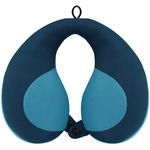 COOLBEBE Kids Travel Neck Pillow Car Pillow for Kids Remarkable Head Chin Neck Support U-Shaped Pillows for Child (Blue)