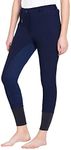 TuffRider Women's Ribb Full seat Breeches (Regular) Navy