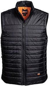 Timberland Pro Men's Mt. Washington Insulated Vest Casual Vest, Black, Large