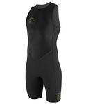 O'Neill Men's O'Riginal 2mm Back Zip Sleeveless Spring Wetsuit, Black, Large