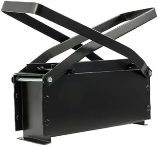 Newspaper Briquette Maker – Paper Log Brick Press Machine for Recycling Newspaper Into Fire Logs, DIY Eco-Friendly Tool for Wood Stoves, Fireplaces, and Home Heating