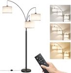 SUNMORY 3 Lights Floor Lamp with Re