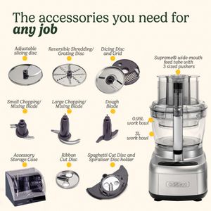 Cuisinart Expert Prep Pro Food Processor – Multi-Function, 3L Bowl