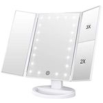 Tri Fold Bathroom Vanity Mirror