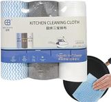 Cleaning Rags - Dish Towels | Reusable Quick Drying Kitchen Towels, Ultra Soft Non-Woven Rags, Super Absorbent Kitchen Cloths for Kitchen Cleaning and Housekeeping Foccar