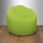 Shopisfy Universal Bean Bag Chair | Outdoor Garden Picnic | Water Resistant Lightweight & Mobile | Vibrant Colour Beanbags (1 Piece, Lime)