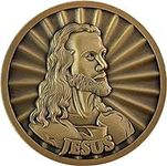 Jesus Coin, Head of Christ by Warne