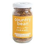 Country Bean Caramel Instant Coffee Powder 50 G | 100% Arabica, Freeze-dried, Flavoured coffee | No Added Sugar | Makes 25 Cups