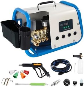 Yoking Electric Pressure Washer, Max 2200 PSI, 3.2 GPM, Triplex Pump