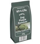 K9 4 Life Organic Plaque Off Dogs Cats Teeth Banish Plaque Out Remove Tartar 500G Breath