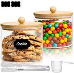 ComSaf Half Gallon Cookie Jar, Larg