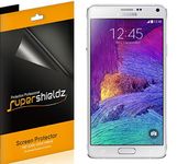 [6-Pack] Supershieldz Anti-Bubble High Definition Clear Screen Protector for Samsung Galaxy Note 4 - Retail Packaging