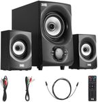 Acoustic Audio by Goldwood Bluetooth 2.1 Speaker System 2.1-Channel Home Theater Speaker System, with Optical/Aux/USB/SD Inputs Black (AA2171)