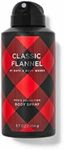 Bath & Body Works Classic Flannel for Men deodorizing Body Spray, 3.7 Ounce (Classic Flannel)