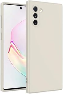 WOGROO for Samsung Galaxy Note 10 Case White, Scratch Resistant with Soft Touch, Slim Thin Phone Cover for Samsung Galaxy Note 10