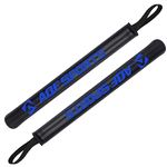 AQF Boxing Sticks Pair for Muay Thai & MMA Training Boxing Equipment Target Stick (Black & Blue)