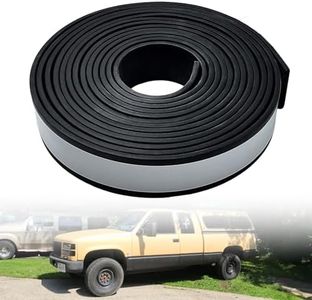 Truck Cap Seal 23FT (2" W x .200" H x 23' L) EPDM Rubber for Truck Cap 200 lbs or Less, Camper Shell up to 200 lbs Truck Canopy Seal Five Year Free Replacement