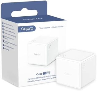 Aqara Cubo de Control T1 Pro, REQUIERE UN AQARA ZIGBEE 3.0 HUB, 6 Lados para Controlar Escenas y Diversas Acciones para Controlar Dispositivos de Inicio Inteligente, Soporta HomeKit, Alexa e IFTTT