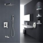 Jaaz Concealed Shower Wall Mixer Set (S) - Square
