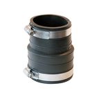 Fernco P1059-22 2-Inch by 2-Inch Rubber Flexible Coupling Repair Fitting