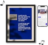 MorningBlues Gallery T2 Music Frame Bluetooth Speaker, 2.1 Hi-Fi Stereo, Wi-Fi 2K Paper-Like Display with Dynamic Lyrics, Wall or Tabletop Design, Supports Spotify, Apple & Amazon Music