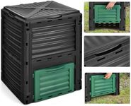 300L Composter Compost Bin Grass Eco Friendly Converter Debris Waste Garden Home