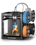 FLASHFORGE AD5X Multi-Color 3D Printer 4 Colors with IFS, Fully Auto Leveling FDM 3D Printer with Max 600mm/s High Speed Printing and Max 300°C Nozzle, Large Printing Size 220 * 220 * 220mm (AD5X)