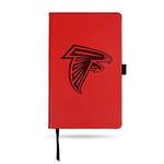 Rico Industries NFL Atlanta Falcons Laser-Engraved Color Notepad, 5.25 x 8.25-inches