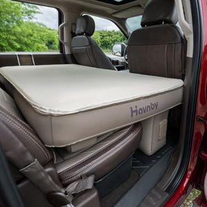 Havnby Truck Mattress, TPU Air Foam Camping Bed for Back Seat, Inflatable CozyPad with Rechargeable Built-in Pump, Portable Sleeping Mattress for GMC Pickup Cabin