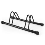 ENGWE MTB Bike Stand, Bike Storage Rack, Bicycle Floor Parking Stand for 3 Bikes, Metal Outdoor Bicycle Loop Rack Bike Storage Holder for Garage or Shed