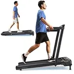 UREVO Walking Pad Treadmill with In