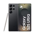 Samsung Galaxy S25 Ultra AI Smartphone, Galaxy AI, 12GB Memory, 1TB Storage, 200MP Camera, S Pen Included, Titanium Black, 3 Year Manufacturer Extended Warranty (UK Version)