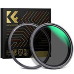 K&F Concept 82mm Magnetic Variable ND2-ND32 Lens Filters Adjustable Neutral Density Waterproof (Nano-X Series)