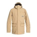 DC Shoes Servot - Snowboard Jacket - Snowboard Jacket - Men - M - Brown