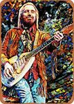 Wanfst Music Tom Petty Art Metal Tin Sign Poster Vintage Art Wall Decor 12 x 8 inch