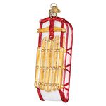 Old World Christmas 44124 Ornament, Sled