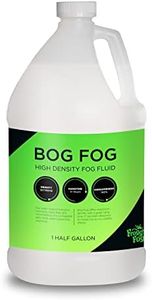 Froggy's Fog Bog Fog Juice, High-Density, Long-Lasting Fog Fluid for Water-Based Fog Machines, Perfect for Professional and Home Haunters, Theme Parks, and Lighting Designers, Half Gallon (64oz.)