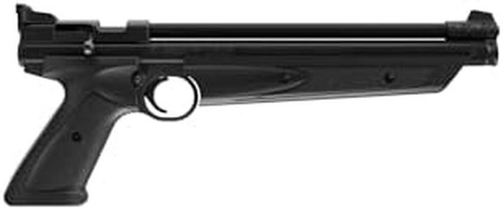 Crosman P1377 American Classic Variable-Pump .177-Caliber Pellet Air Pistol,Black