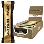 Barebells Protein Bars | 20g protein low carb chocolate bars | after workout low calorie snacks 12 x 55g (Salty Peanut)