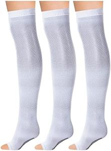 BE SHAPY Anti Embolism Compression Stockings Over the Knees Medias Post Operatorias