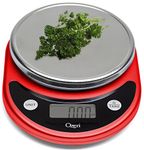 Ozeri ZK14-R Pronto Digital Multifunction Kitchen and Food Scale, Red