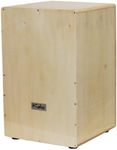 Kalos by Cecilio KP_CJ-NW Cajon, Natural Finish with F-holes