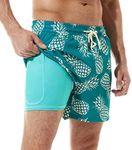 BRISIRA Mens Swim Trunks Swim Short