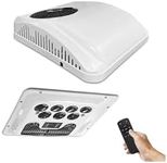 Treeligo DC 24 Volt Rooftop RV Air Conditioner Cooling and Heating 2 in 1 Function Truck Boat AC Unit 24 V for Automotive Camper Travel Trailer, etc.