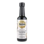 Biona Organic Original Coconut Aminos 250 ml - Certified Organic Coconut Sap and Sea Salt - Alternative to Soya Sauce - Gluten and Soy Free - Naturally Vegan