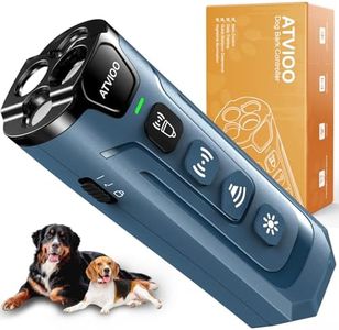Dog Anti-Barking Device - Humane Ultrasonic Bark Control for Your or Neighbor's Pet (Dark Blue)