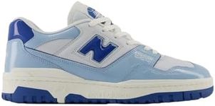 New Balance Men's MW575VW Walking Shoe, Patent Leather Pack Chrome Blue, 11.5 US