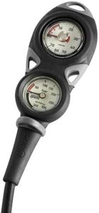 Mares Mission 2 Scuba Diving Console - Scuba Tank Pressure and Depth Gauge